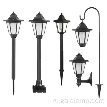 Элегантные винтажные огни солнечного фонаря шестигранника